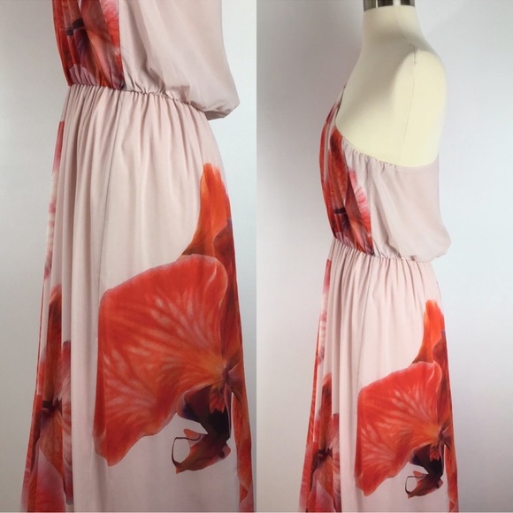 Alice + Olivia Robin One Shoulder Maxi Dress - Picture 5 of 8